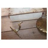Antique Brass Bed Warmer & More