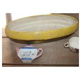 Large Vtg. Glass Ash Tray & More