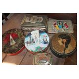 Lot of Vintage Tins