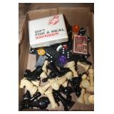 Vtg. Game Pieces, Cards & More