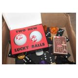 Vtg. Game Pieces, Cards & More
