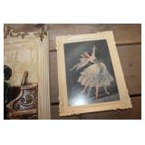 Vintage Chalkware Picture 12" x 16" & More