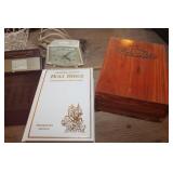 Vtg. Travel Clock untested and More
