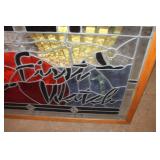 Large Stained Glass Piece 32" x 42"