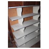 Vtg. Display Shelf 48" wide x 58" Tall x 18" Deep