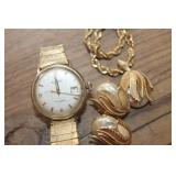 Vtg. Bulova Watch, Glasses & More