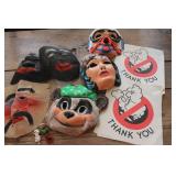 Vtg. Halloween Masks & More