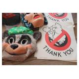 Vtg. Halloween Masks & More