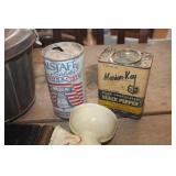 Vtg. Compacts, Spice Tin and More