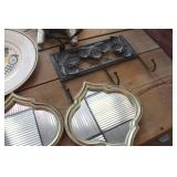 Metal Hanging Rack, Décor Plate & More