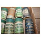 Antique Edison Cylinder Records
