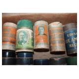 Antique Edison Cylinder Records