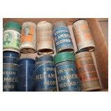 Antique Edison Cylinder Records