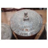 Anitque White Mountian Ice Cream Canisters & More