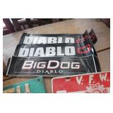 Antique Globe Tin, Street Sign & More