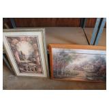 2 Home Décor Pictures Largest One 34" w x 25" tall