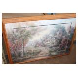 2 Home Décor Pictures Largest One 34" w x 25" tall