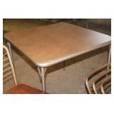 Vtg. Samsonite Card Table & Chairs