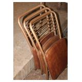 Vtg. Samsonite Card Table & Chairs