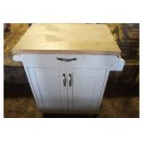 Rolling Kitchen Island 32" w x 36" tall x 19" deep