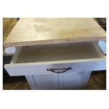 Rolling Kitchen Island 32" w x 36" tall x 19" deep