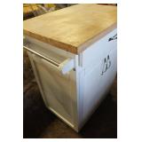 Rolling Kitchen Island 32" w x 36" tall x 19" deep
