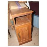 Side Table 13" w x 28" tall 13" deep
