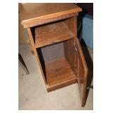 Side Table 13" w x 28" tall 13" deep