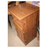 Side Table 13" w x 28" tall 13" deep