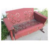 Vintage Metal Glider needs some repair