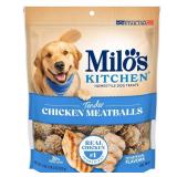 Milos Kitchen Chicken Meatballs Chewy Dog Treats - 18oz, BB5/3/2025
