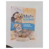 Milos Kitchen Chicken Meatballs Chewy Dog Treats - 18oz, BB5/3/2025