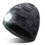 LED Beanie Hat with Light