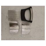 Professional Onion Slicer And 2 Pack Finger Guards