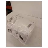 108" White Blackout Curtains -2 panels