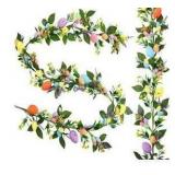 6 Ft Easter Egg Spring Garland