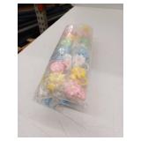 Silicone Dustproof Straw Cover Cap and 10MM Straw, 4 Pack