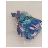 Blue Floral Summer Ruffle Sundress, Size- Small
