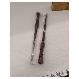 Light Up Magic Wizard Wands - 2 Piece Set