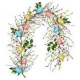 6 FT Long Artificial Easter Egg Garland