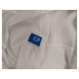 LOPEIDIL Mens White Hoodie, XL