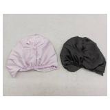 Netcken Night Sleep Hat Hair Bonnet,  Black And Light Purple