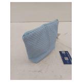 Blue Makeup Bag With Letter C
