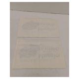 2 Pack Throw Pillow Covers, Rectangular,  Approximately 12x20