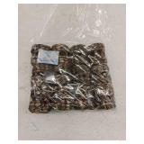 Decorawell Napkin Rings, Set of 12, Black Hyacinth