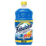 Fabuloso Spring Fresh Scent Multi-Purpose Cleaner - 2X Concentrated Formula - 56 fl oz