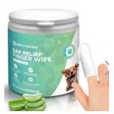 Vetprimecare Ear Relief Finger Wipes