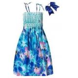 Sangtree Sundres, Blue Pink Floral, Small