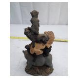 Wildlife Animal Stack Decorative Figurine - Lion, Bear, Monkey