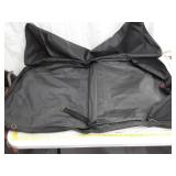 Samsonite Black Garment Bag with Burgundy Trim